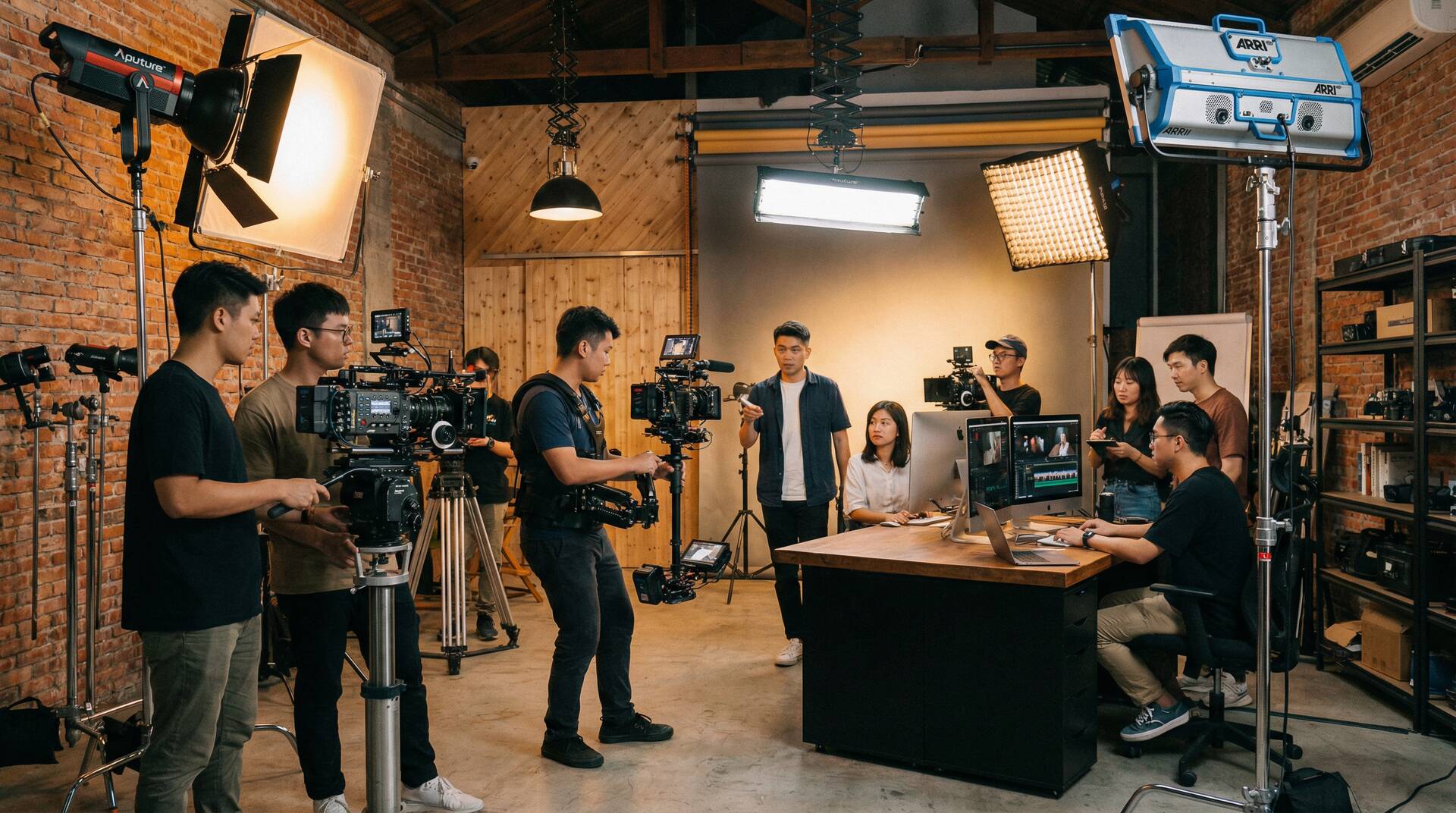 蝌蚪窝影视传媒制作团队